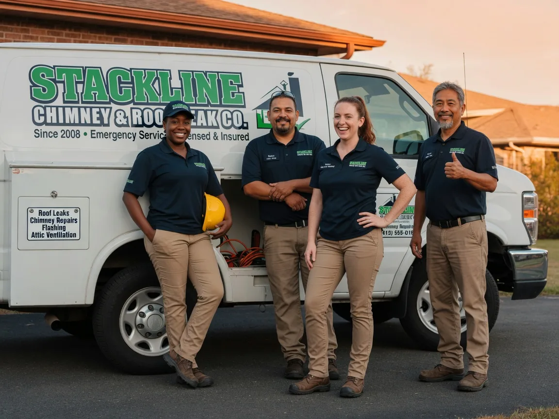 Chimney flashing repair company in Grandview, WA